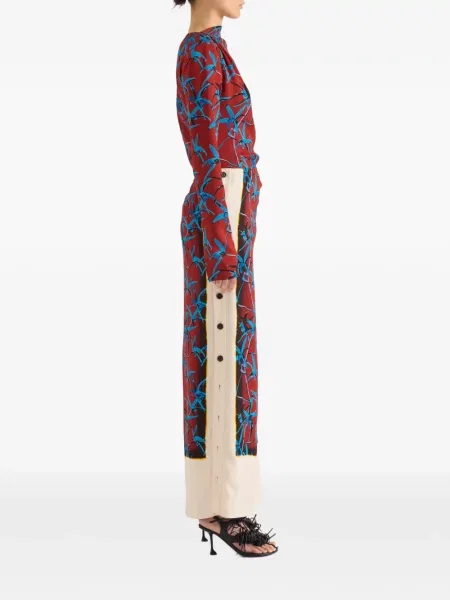 Fustă Proenza Schouler stretch roșu