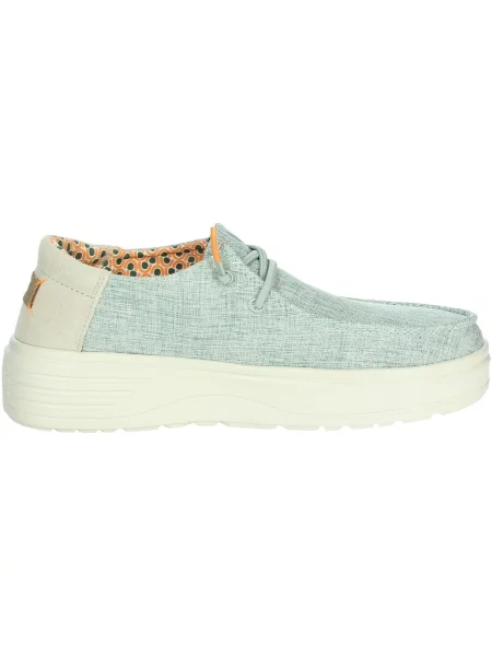Pantofi Pitas verde