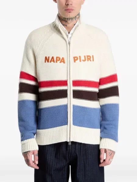 Pulover Napapijri cu broderie