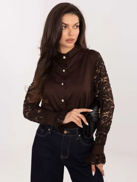 Košulja Italy Moda crna