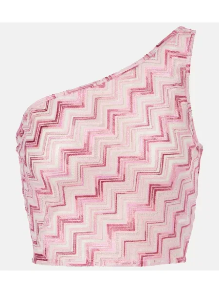 Top Missoni roz