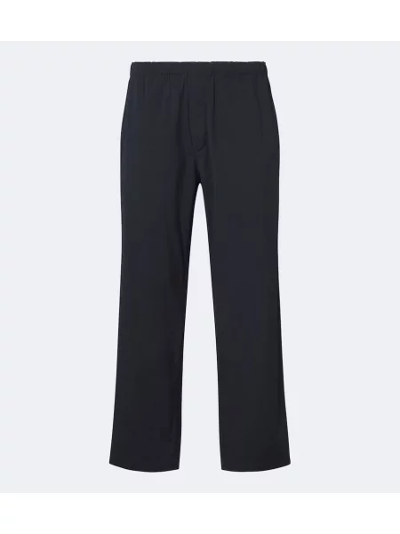 Pantaloni The Row din poplin albastru