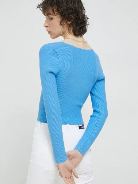 Svetr Abercrombie & Fitch modrý
