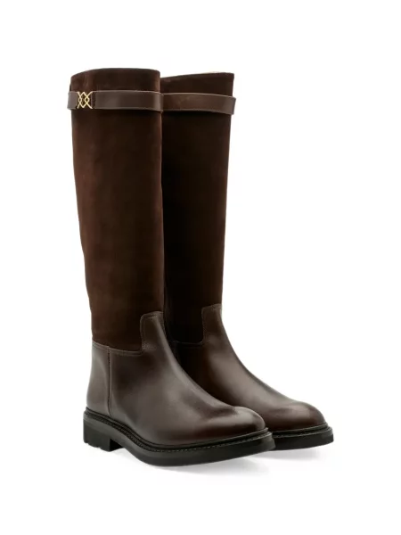 Botine Lottusse din piele maro