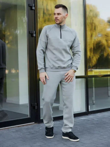 Костюмный костюм Umon серый