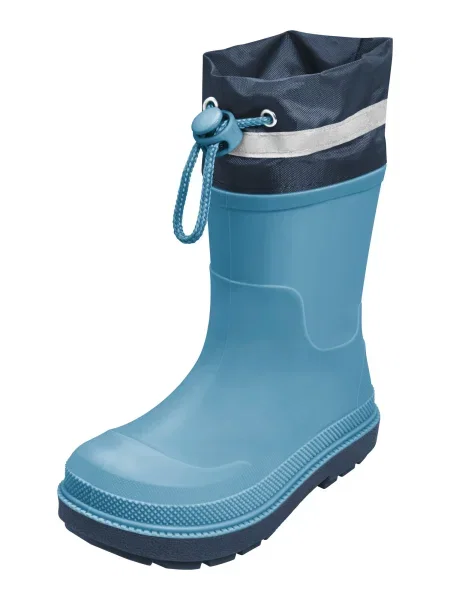PLAYSHOES Cizme de cauciuc albastru marin / azur gri