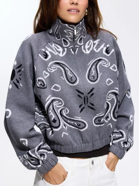 Reserved Джемпер oversize із додаванням різнобарвний 
