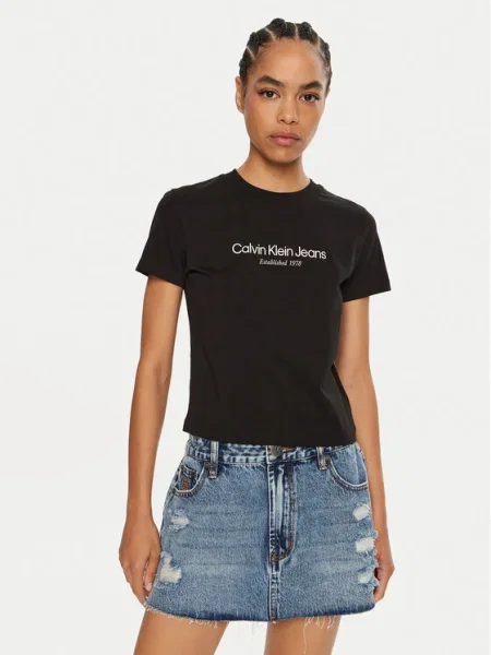 CALVIN KLEIN JEANS Tricou negru