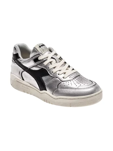 Sneakersy Diadora skórzane retro szare