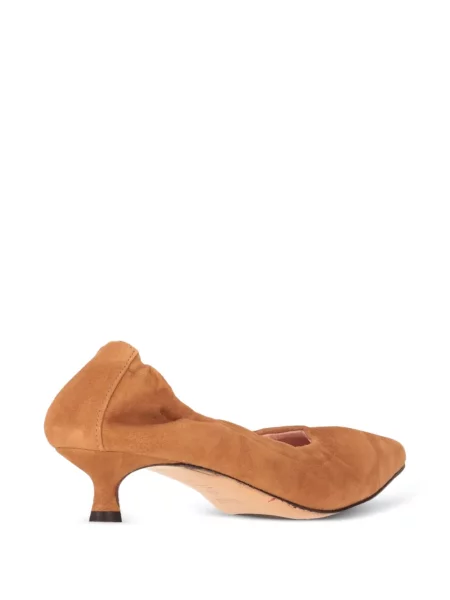 Pantofi cu toc La Rose roz