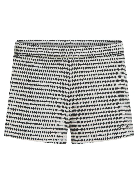 Karl Lagerfeld Șorturi de baie crem negru