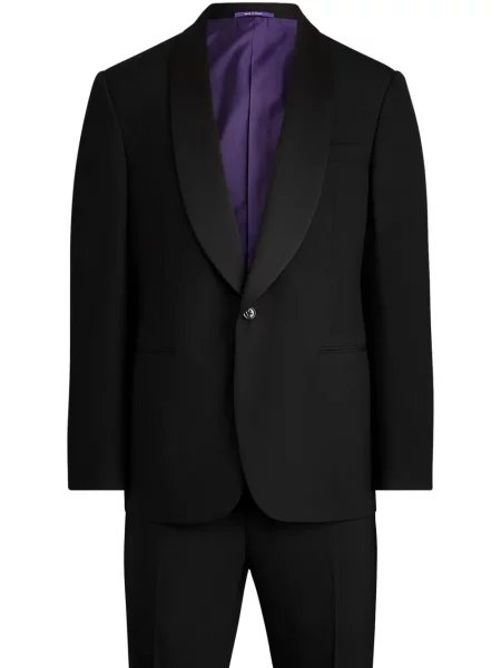 Costum Ralph Lauren Purple Label de lână negru