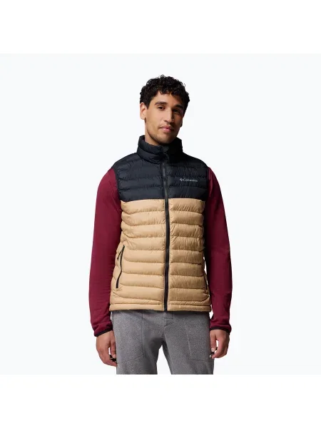Vestă pentru bărbați Columbia Powder Lite II canoe/black negru
