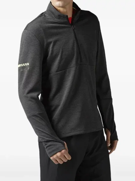 Hanorac cu fermoar Reebok gri