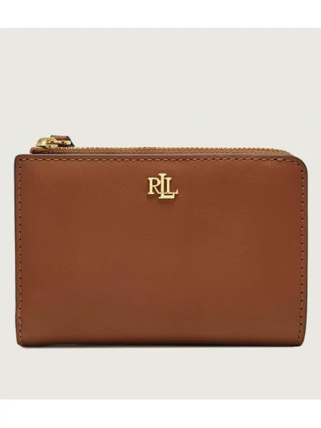 LAUREN RALPH LAUREN Pénztárca Világosbarna barna