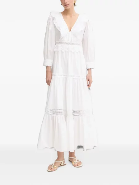 Rochie maxi Luisa Spagnoli alb