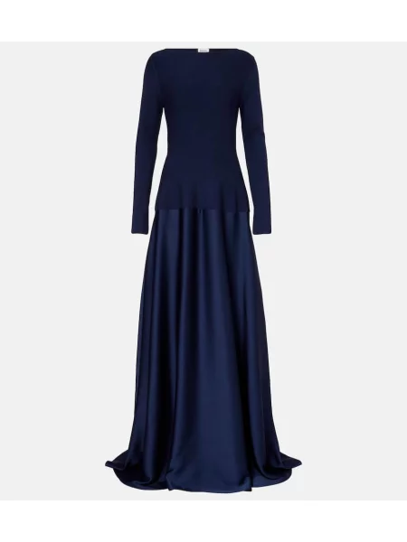 Rochie Simkhai din satin albastru