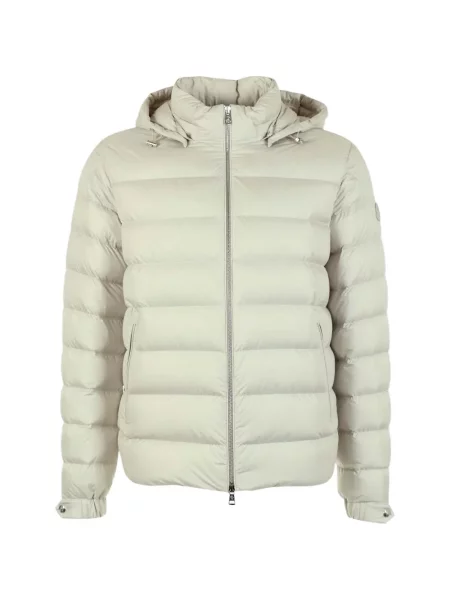 Geacă Moncler cu glugă cu autograf