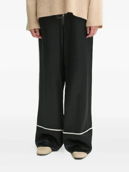 Satenske hlače Day Birger Et Mikkelsen crna