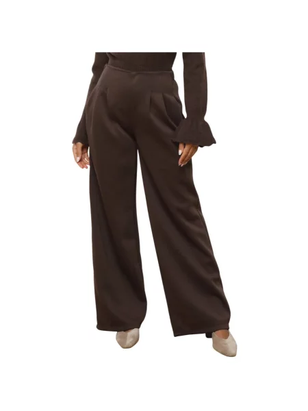 Pantaloni La Modeuse maro