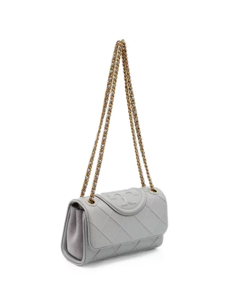 Matlasat geantă Tory Burch gri