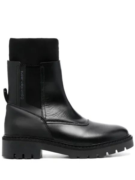 Botine chelsea Calvin Klein din piele negru