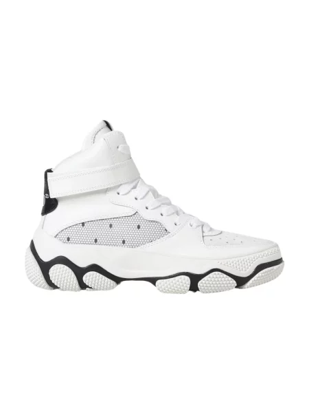 Lniane sneakersy Red Valentino białe