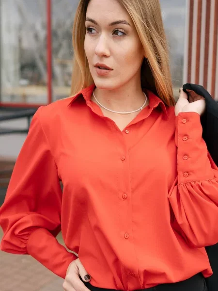 Блуза LadyLike червоний