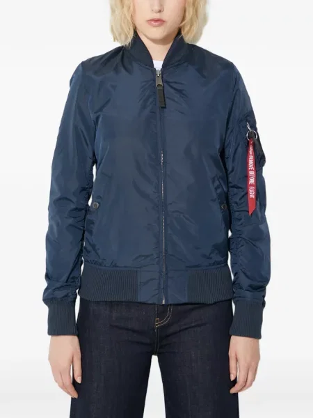Geacă bomber Alpha Industries albastru