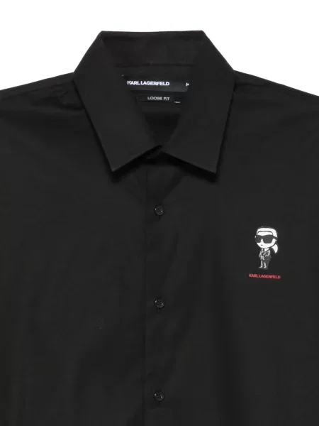 Cămașă Karl Lagerfeld negru