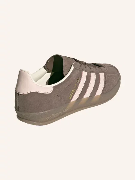 Adidas Originals Gazelle Indoor sneakersy zamszowe szare