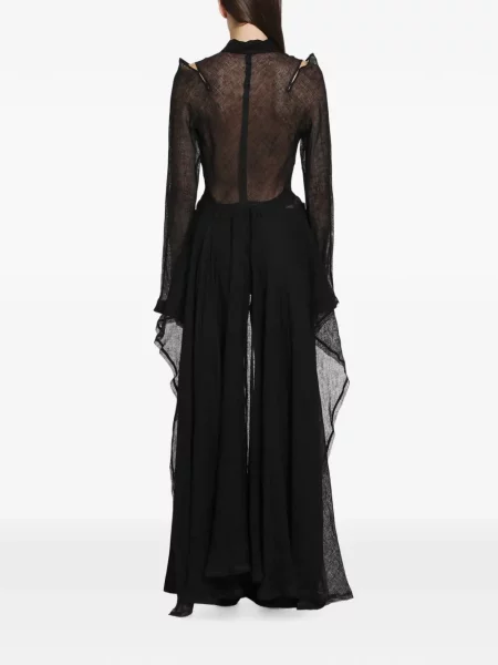 Rochie tip cămașă Yehuafan negru
