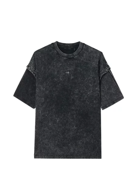 Tricou Five Cm cu tepi negru