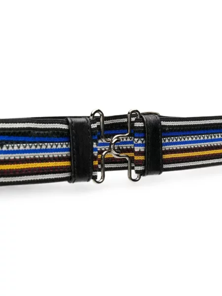 Cu centură curea Prada cu cataramă negru