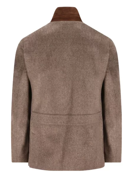 Кашмирено яке Loro Piana кафяво