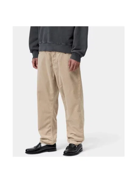 Spodnie Carhartt Wip beżowe