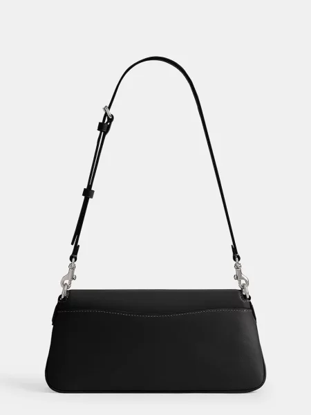 Coach geantă crossbody pentru femei din piele Jet negru