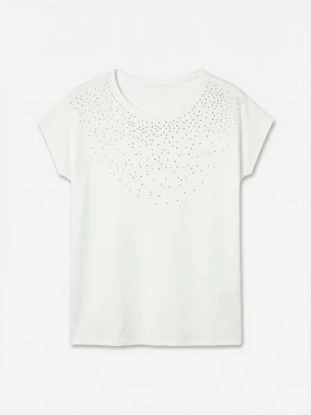 VERO MODA Tricou VMAVA' alb