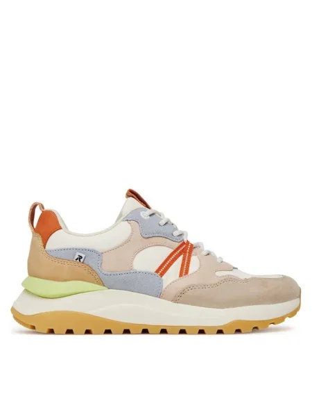 Sneakersy Rieker Revolution Lifestyle beżowe