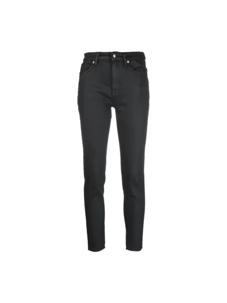 Skinny jeansy skinny Ralph Lauren czarne