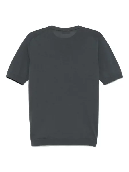 Tricou Dell'oglio tricotate gri