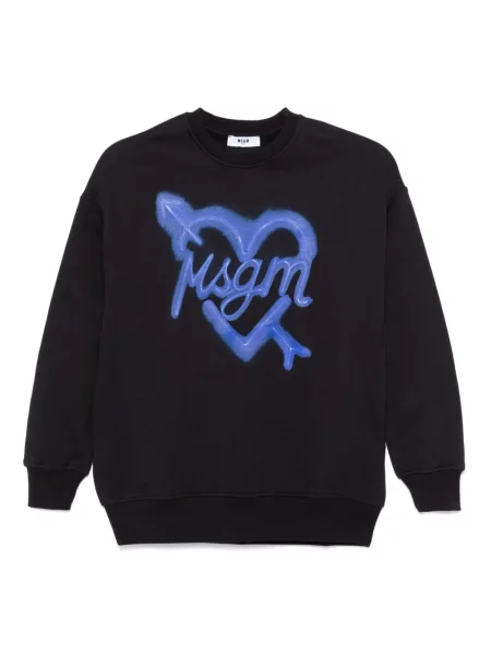 Bluza dziecięca Msgm czarna