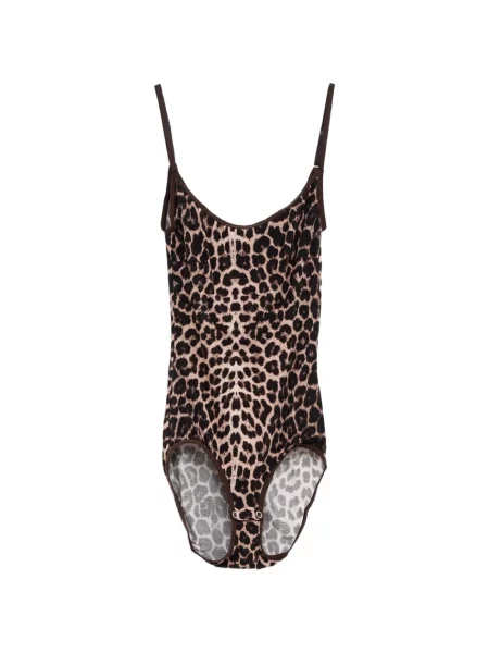 Body Baserange cu imagine cu model leopard maro