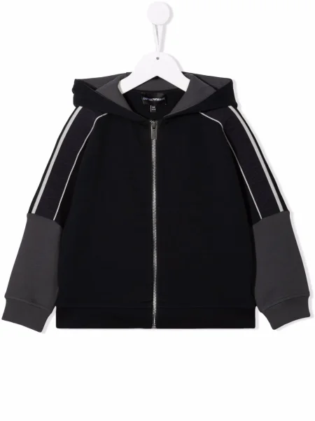 Kurtka dziecięca Emporio Armani niebieska