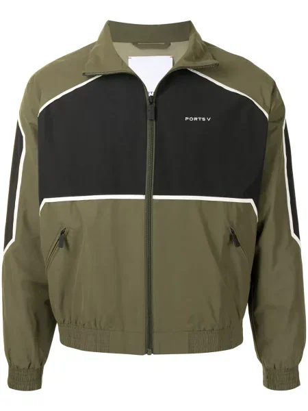 Kurtka Ports V z nadrukiem zielona