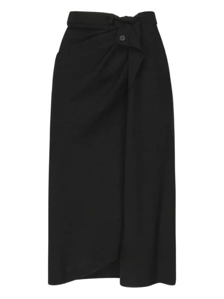 Fusta maxi Balenciaga negru
