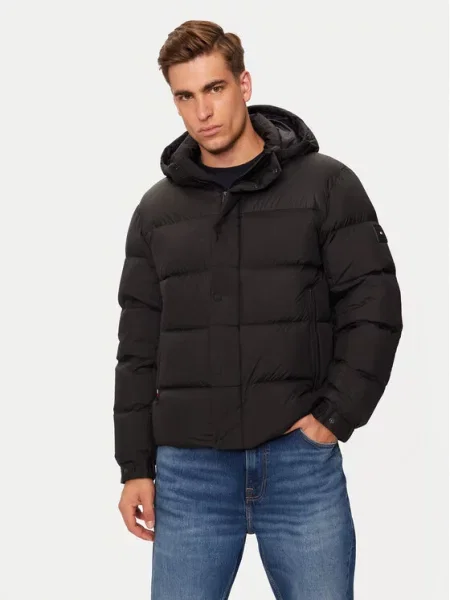 Tommy Hilfiger Vatovaná bunda černá