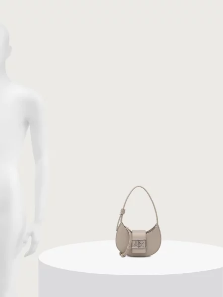 Кожаная сумка через плечо Armani Exchange