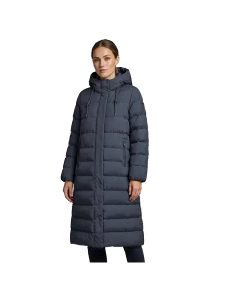 Kurtka ocieplana Geox Anylla Parka sky captain czarna