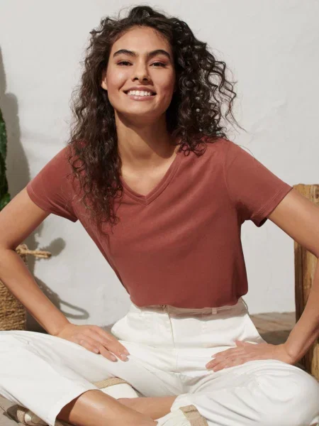 Футболка Tchibo теракотовий модал